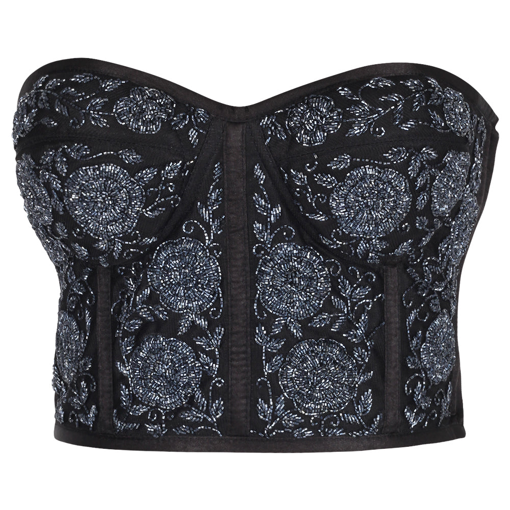 Slate Garden Corset