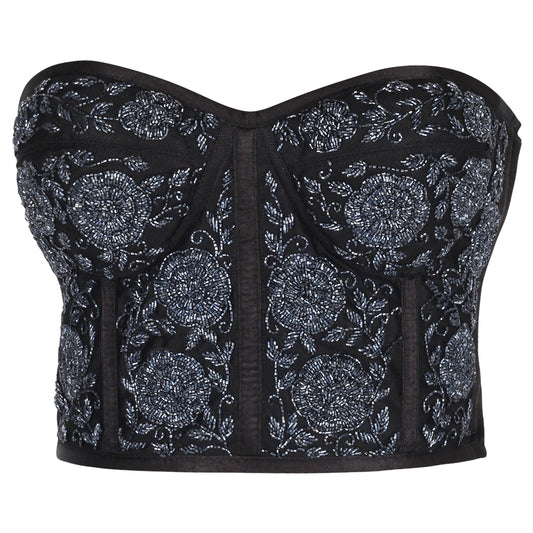 Slate Garden Corset