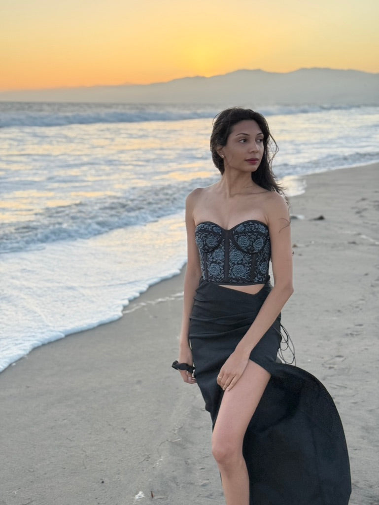 Slate Garden Corset